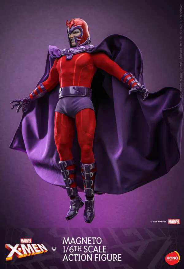 HOT TOYS HONO STUDIOS 12" MARVEL X-MEN MAGNETO SIXTH SCALE FIGURE HS02 - Image 9