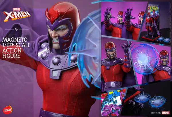 HOT TOYS HONO STUDIOS 12" MARVEL X-MEN MAGNETO SIXTH SCALE FIGURE HS02 - Image 18