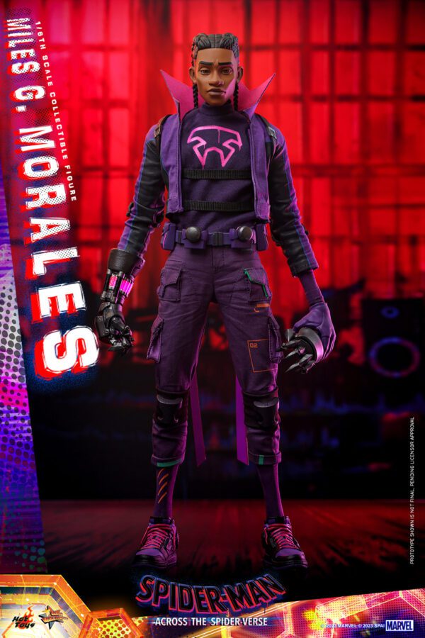 HOT TOYS 12" Spider-Man: Across the Spider-Verse Spider-MAN MMS725 1/6TH MILES G MORALES - Image 23