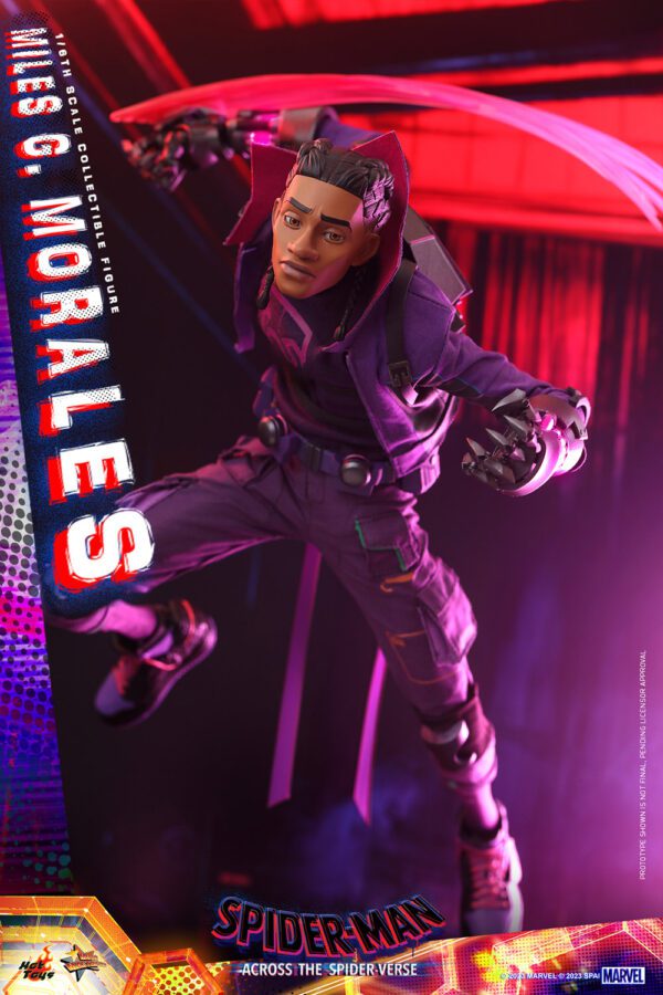 HOT TOYS 12" Spider-Man: Across the Spider-Verse Spider-MAN MMS725 1/6TH MILES G MORALES - Image 20