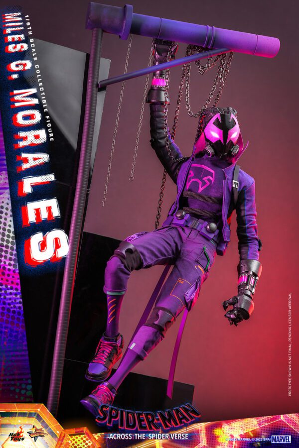HOT TOYS 12" Spider-Man: Across the Spider-Verse Spider-MAN MMS725 1/6TH MILES G MORALES - Image 16