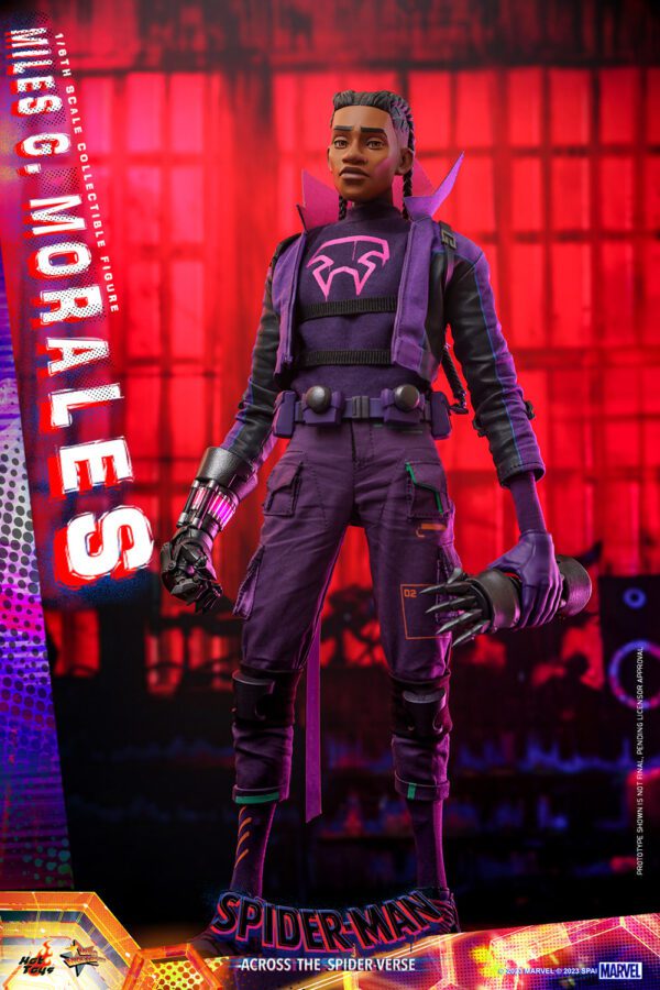 HOT TOYS 12" Spider-Man: Across the Spider-Verse Spider-MAN MMS725 1/6TH MILES G MORALES - Image 22