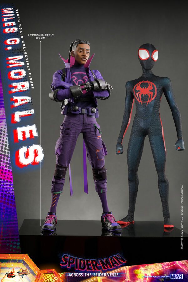 HOT TOYS 12" Spider-Man: Across the Spider-Verse Spider-MAN MMS725 1/6TH MILES G MORALES - Image 25