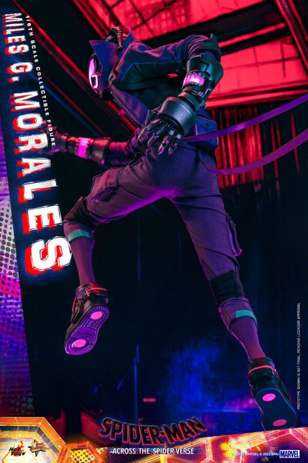 HOT TOYS 12" Spider-Man: Across the Spider-Verse Spider-MAN MMS725 1/6TH MILES G MORALES - Image 17