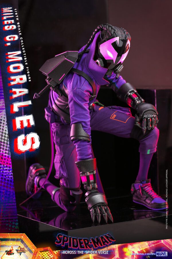 HOT TOYS 12" Spider-Man: Across the Spider-Verse Spider-MAN MMS725 1/6TH MILES G MORALES - Image 18