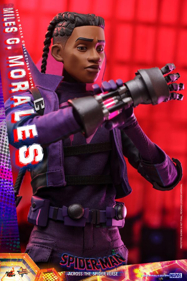 HOT TOYS 12" Spider-Man: Across the Spider-Verse Spider-MAN MMS725 1/6TH MILES G MORALES - Image 4
