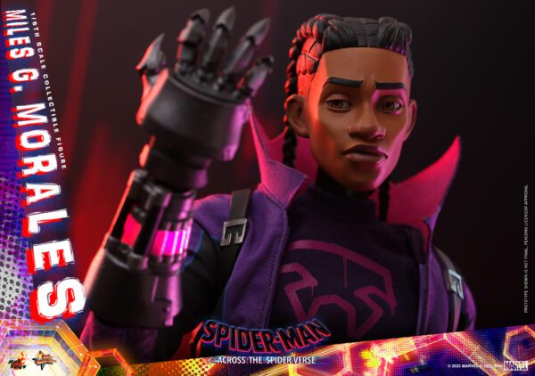 HOT TOYS 12" Spider-Man: Across the Spider-Verse Spider-MAN MMS725 1/6TH MILES G MORALES - Image 5