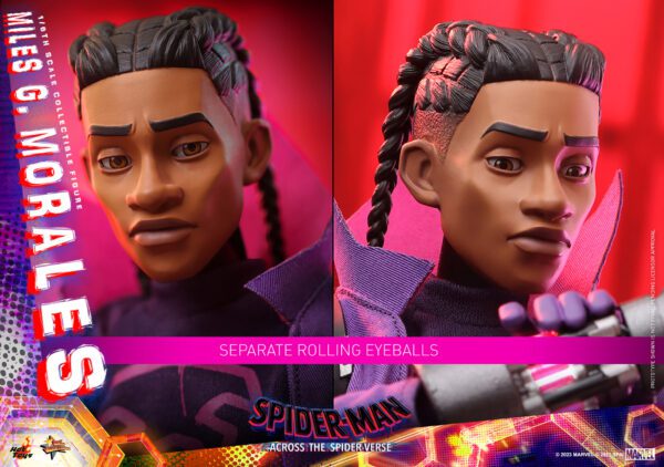 HOT TOYS 12" Spider-Man: Across the Spider-Verse Spider-MAN MMS725 1/6TH MILES G MORALES - Image 10
