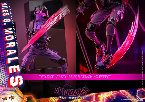 HOT TOYS 12" Spider-Man: Across the Spider-Verse Spider-MAN MMS725 1/6TH MILES G MORALES - Image 19