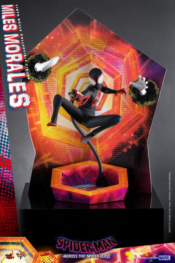 HOT TOYS 12" Spider-Man: Across the Spider-Verse Spider-MAN MMS710 1/6TH MILES MORALES