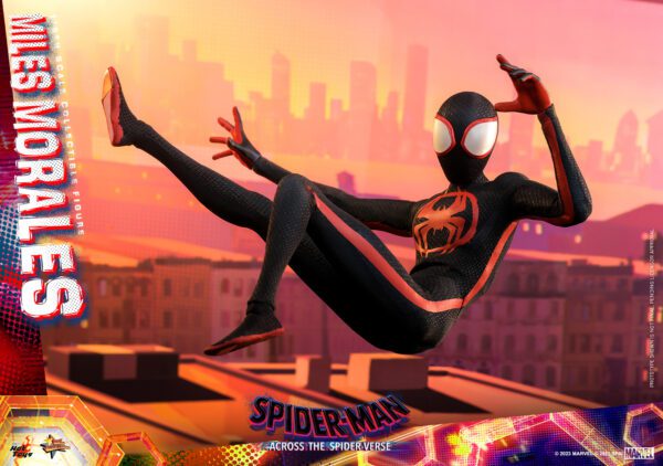 HOT TOYS 12" Spider-Man: Across the Spider-Verse Spider-MAN MMS710 1/6TH MILES MORALES - Image 26