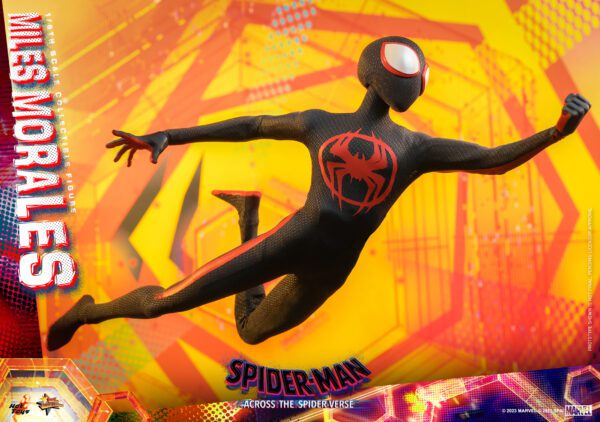 HOT TOYS 12" Spider-Man: Across the Spider-Verse Spider-MAN MMS710 1/6TH MILES MORALES - Image 16