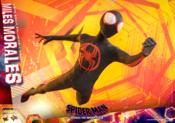HOT TOYS 12" Spider-Man: Across the Spider-Verse Spider-MAN MMS710 1/6TH MILES MORALES - Image 18