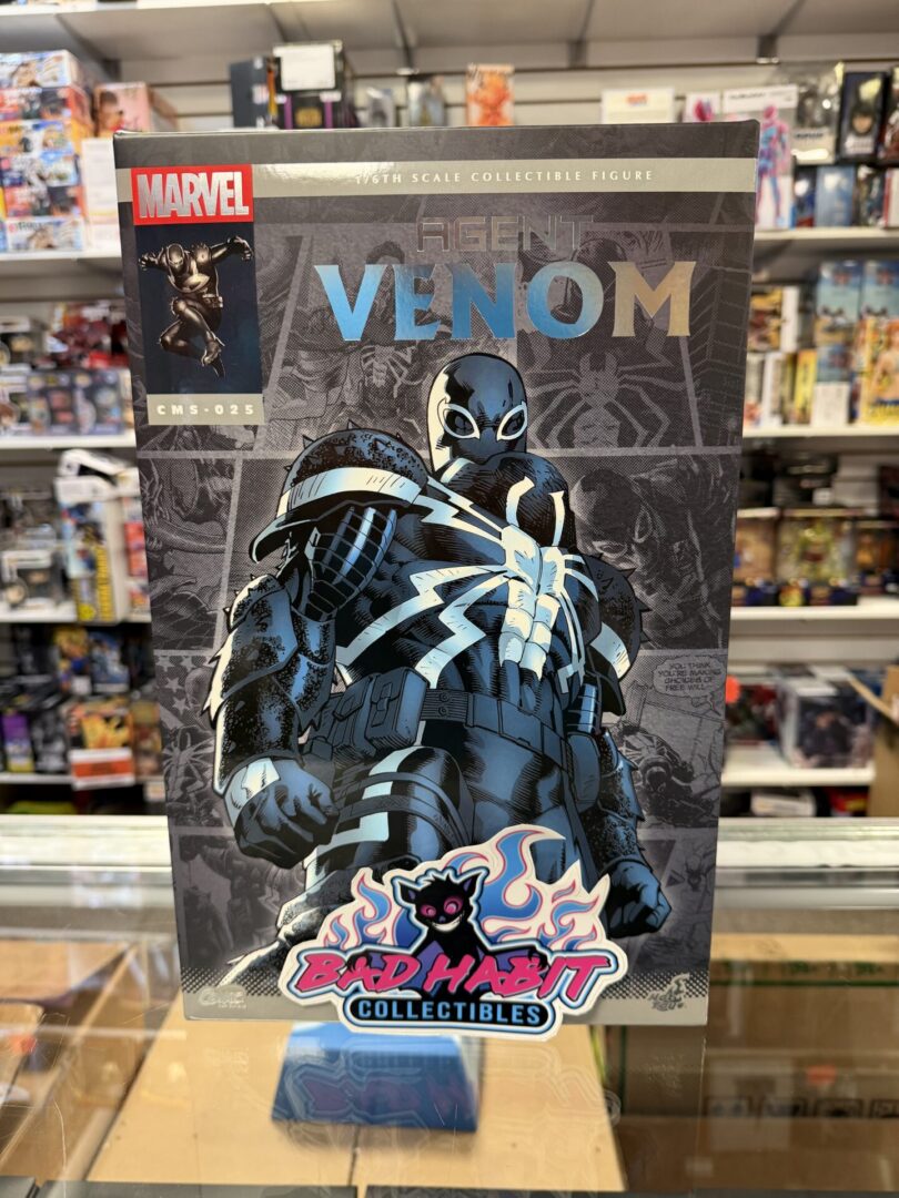 HOT TOYS 12" MARVEL COMICS SPIDER-MAN 2 AGENT VENOM 1/6 SCALE FIG CMS025 - Image 3