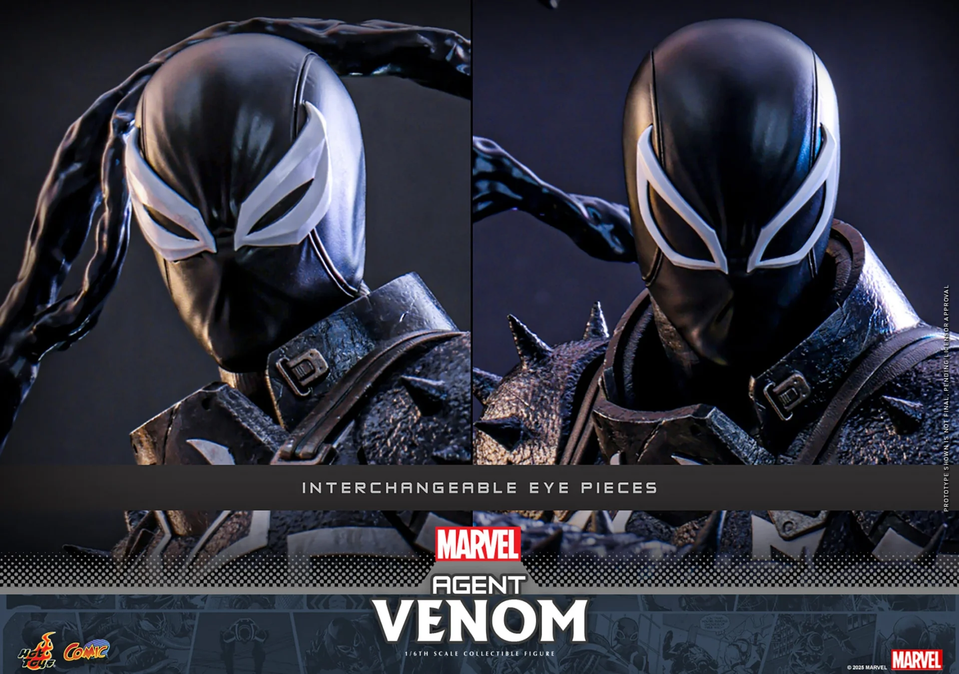 HOT TOYS 12" MARVEL COMICS SPIDER-MAN 2 AGENT VENOM 1/6 SCALE FIG CMS025 - Image 11