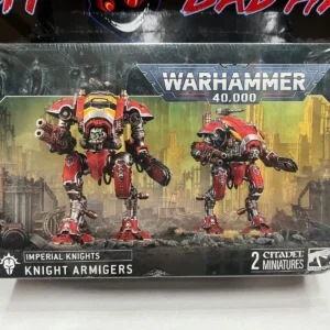 WARHAMMER 40K IMPERIAL KNIGHTS KNIGHT ARMIGERS MODEL KIT GAMES WORKSHOP