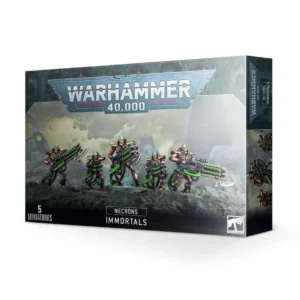 WARHAMMER 40K NECRONS IMMORTALS SQUAD MODEL KIT GAMES WORKSHOP