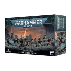 NEW WARHAMMER 40K CADIAN SHOCK TROOPS SQUAD MODEL KIT GAMES WORKSHOP