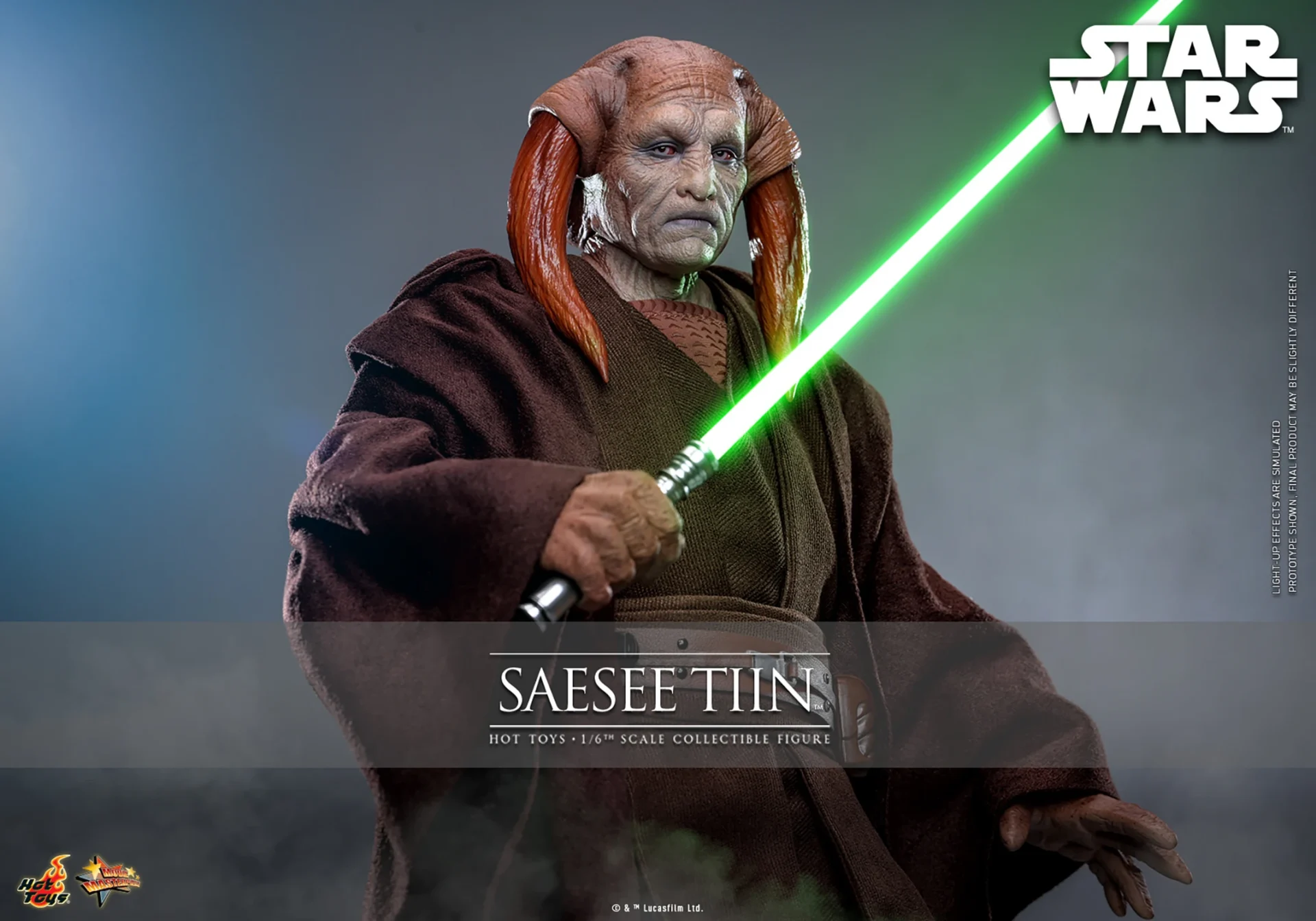 HOT TOYS 12" STAR WARS THE CLONE WARS ROTS SAESEE TIIN SIXTH SCALE FIGURE MMS820 - Image 16