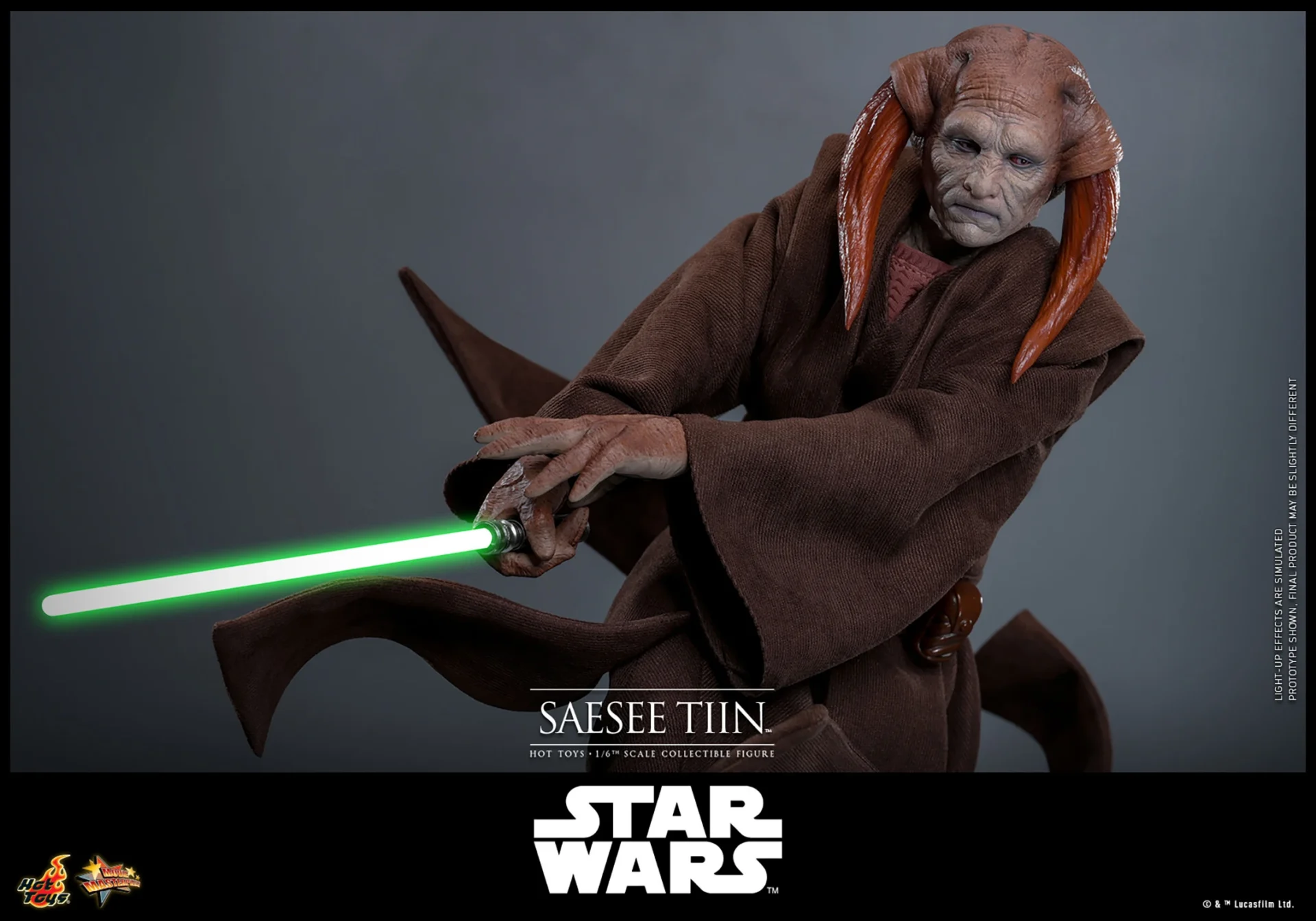 HOT TOYS 12" STAR WARS THE CLONE WARS ROTS SAESEE TIIN SIXTH SCALE FIGURE MMS820 - Image 20